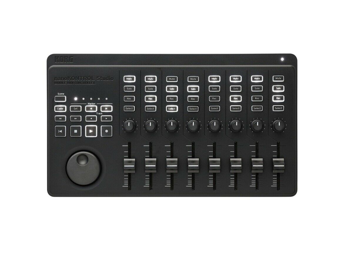 KORG NANOKTRL-ST nanoKONTROL Studio Mobile Midi Controller Bluetooth NEW/SEALED - Fresh Stock Dated December 2025