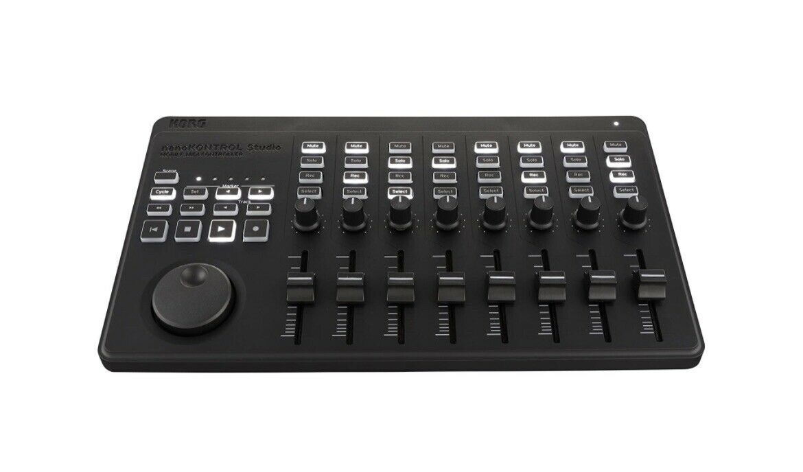 KORG NANOKTRL-ST nanoKONTROL Studio Mobile Midi Controller Bluetooth NEW/SEALED - Fresh Stock Dated December 2025