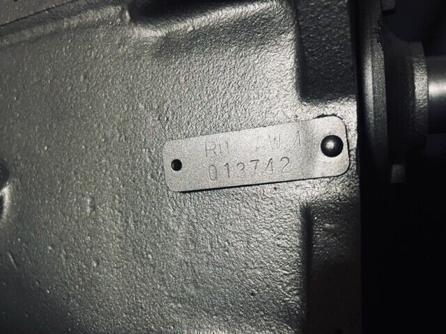 Restored Close Ratio Toploader 4 Speed 1970 Boss 302 / 351 Mustang 2.32 RUG-AW1 - Fresh Stock Dated December 2025