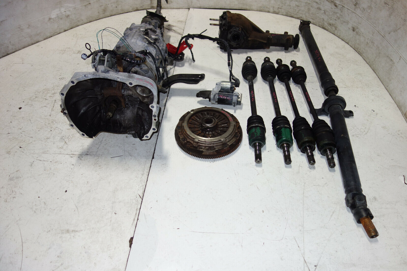 JDM Subaru Legacy Spec-B 6speed Awd Transmission Axles Rear Differential 2003-09 - Fresh Stock Dated December 2025