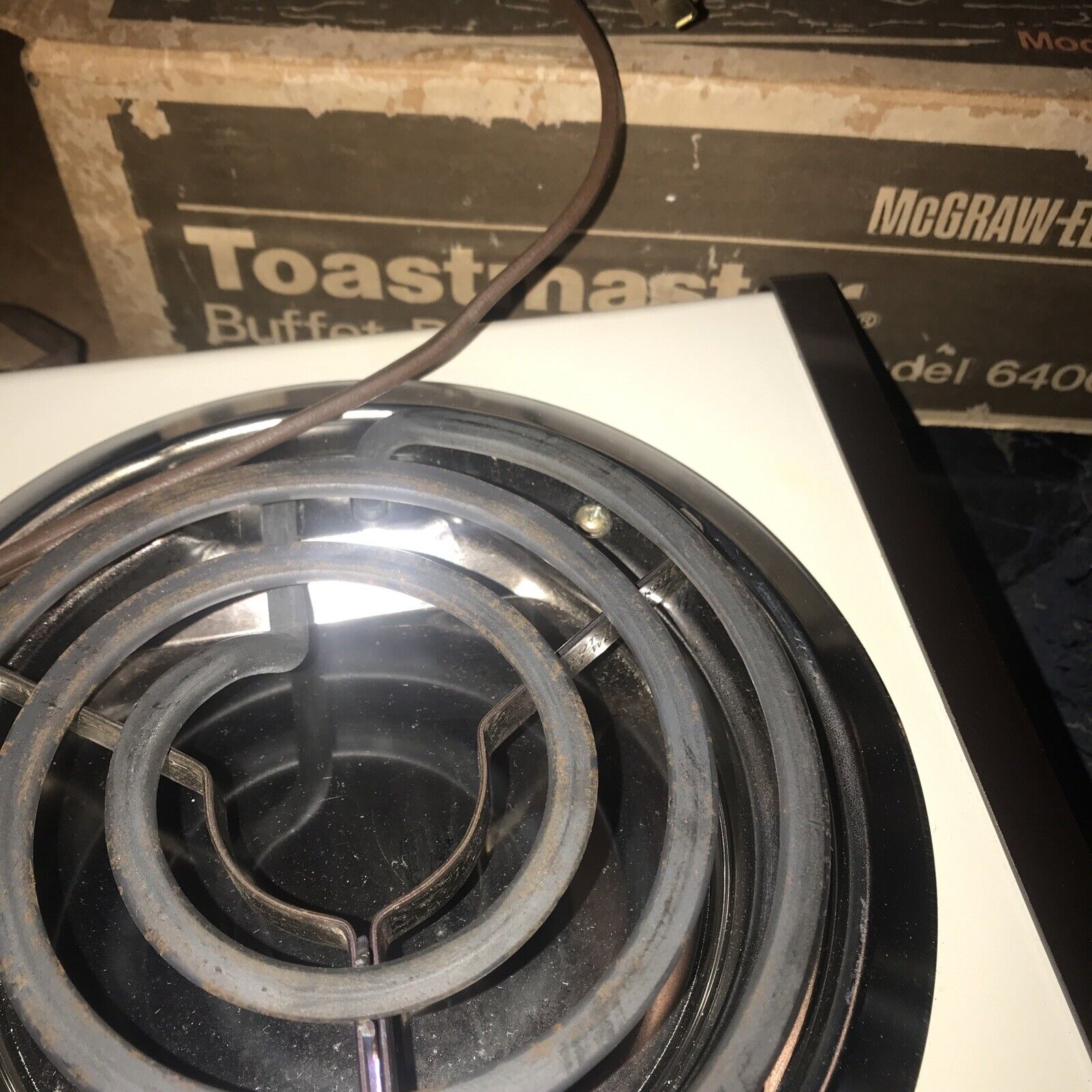 Toastmaster Buffet Range Hot Plate. Unused. Original Box. - Fresh Stock Dated February 2026