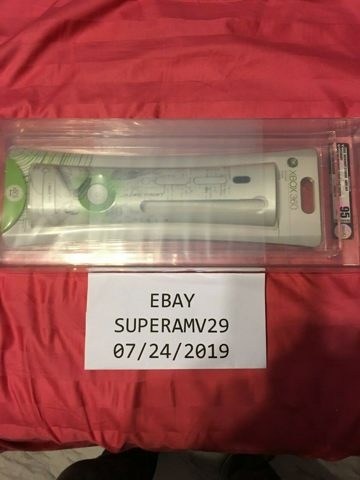 Xbox 360 Launch Team 2005 FACEPLATE VGA 95 - Fresh Stock Dated February 2026