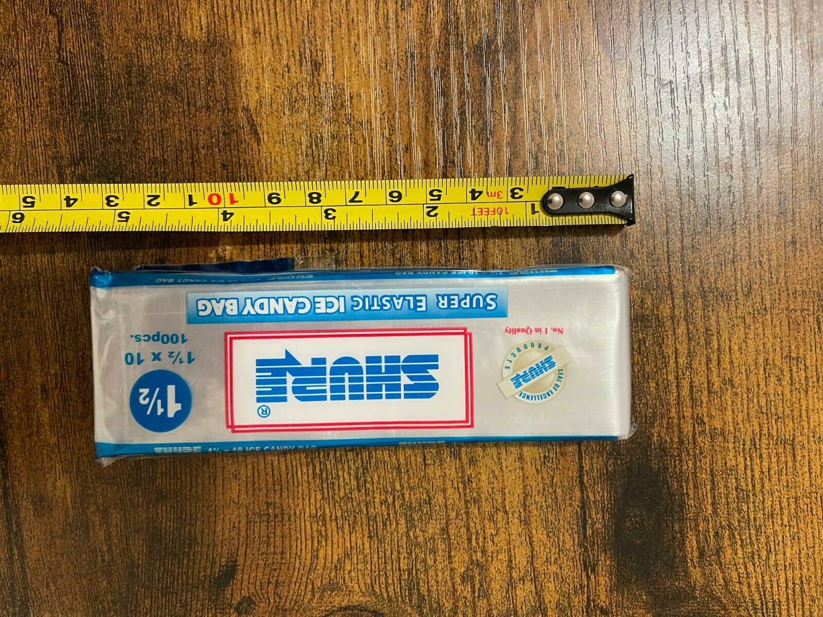 Ice Candy Bags/Ice Popsicle Bags 1.5x10 - 2 bags (200 pieces) - Fresh Stock Dated February 2026