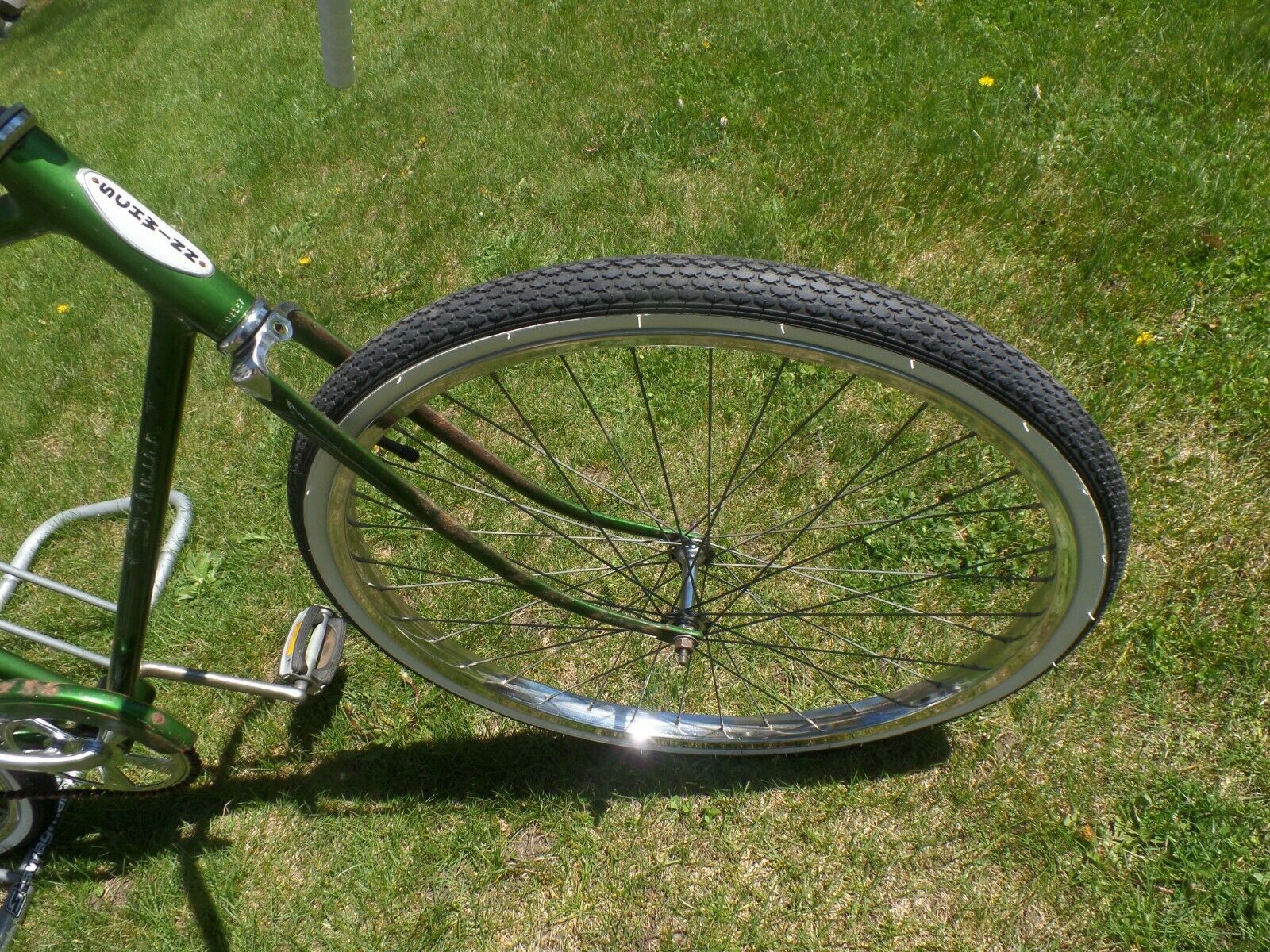 1976 (EM) Schwinn Men's Racer Custom Rat Bike - Green - Fresh Stock Dated January 2026