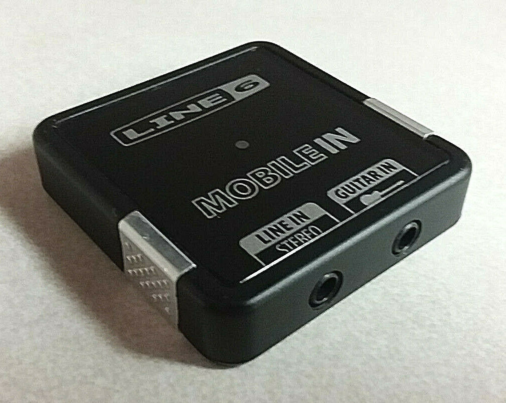 LINE 6 MOBILE IN IPHONE4 AND IPAD COMPATIBLE GUITAR LINE IN POD - Fresh Stock Dated December 2025