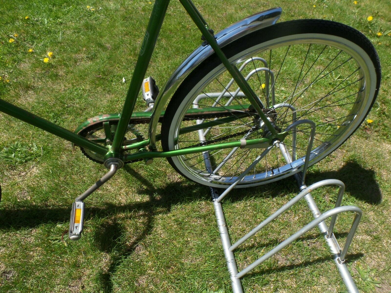 1976 (EM) Schwinn Men's Racer Custom Rat Bike - Green - Fresh Stock Dated January 2026