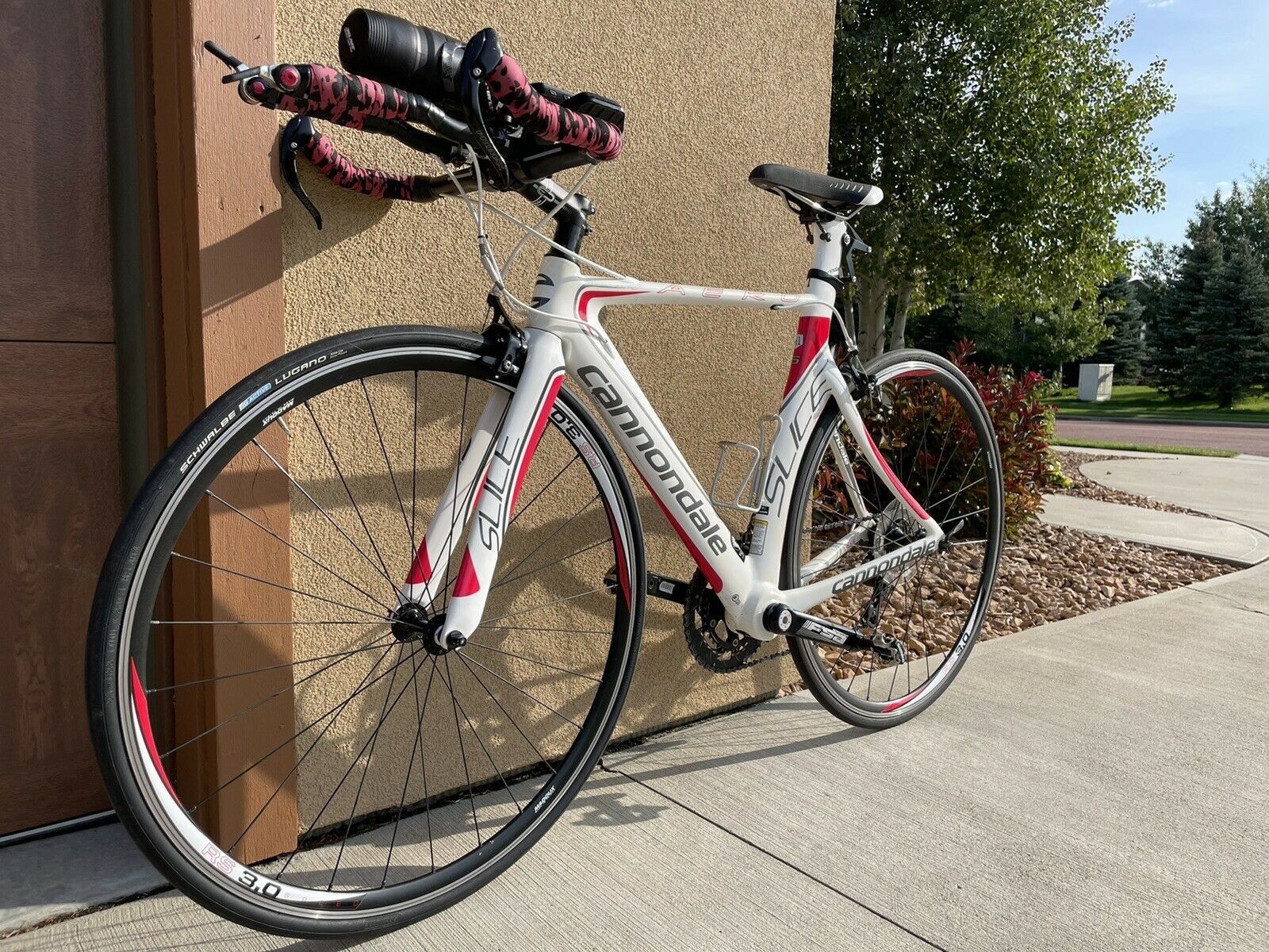 Cannondale Slice 105 Triathlon/TT Bike 51cm Carbon Shimano 105. Low Miles!! - Fresh Stock Dated December 2025