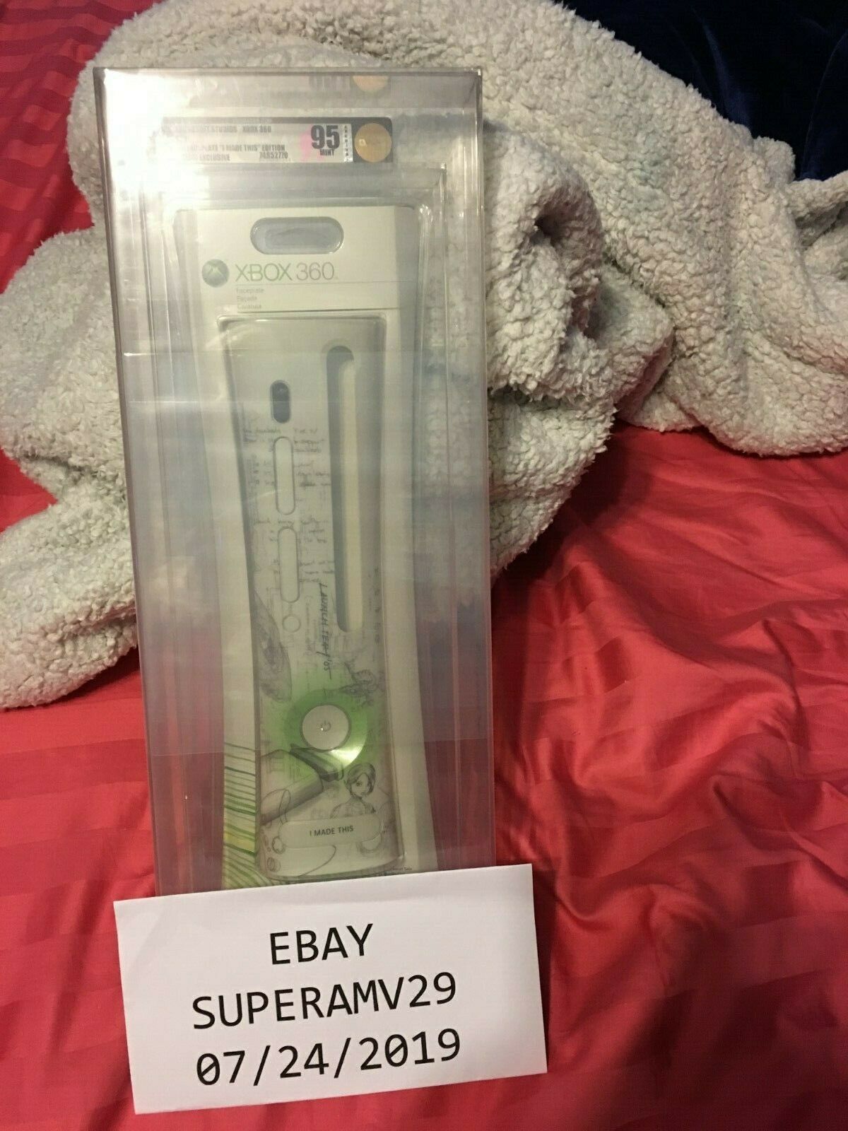 Xbox 360 Launch Team 2005 FACEPLATE VGA 95 - Fresh Stock Dated February 2026