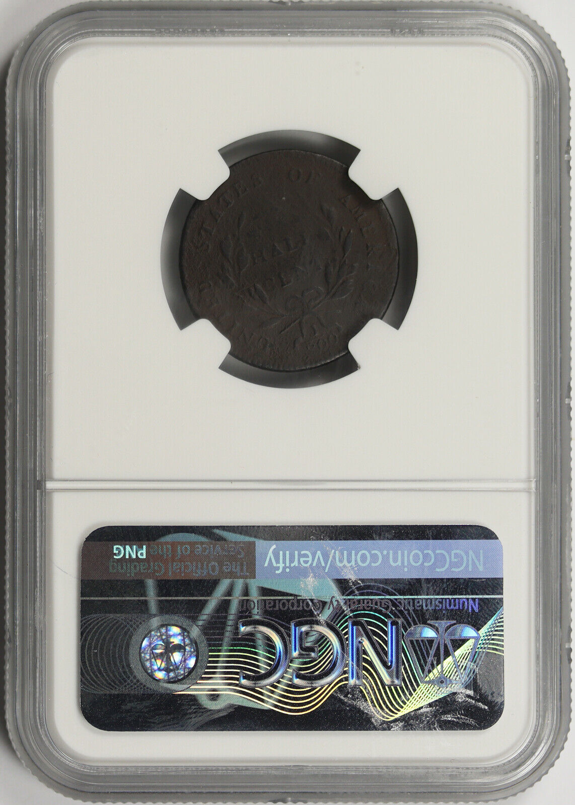 1797 1/1 Plain Edge C-1 Liberty Cap Half Cent 1/2C VF Details NGC - Fresh Stock Dated December 2025