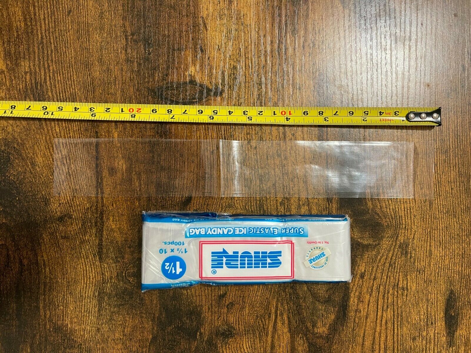 Ice Candy Bags/Ice Popsicle Bags 1.5x10 - 2 bags (200 pieces) - Fresh Stock Dated February 2026