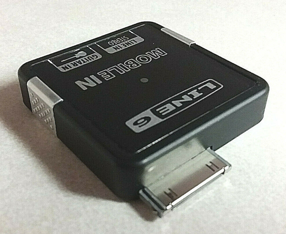 LINE 6 MOBILE IN IPHONE4 AND IPAD COMPATIBLE GUITAR LINE IN POD - Fresh Stock Dated December 2025