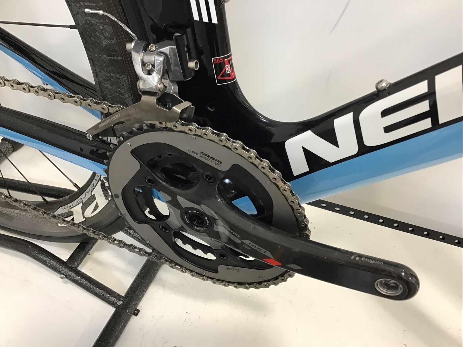 2012 NEILPRYDE Triathlon/TT Bike X-Large Carbon SRAM Red ZIPP 404 Firecrest - Fresh Stock Dated January 2026