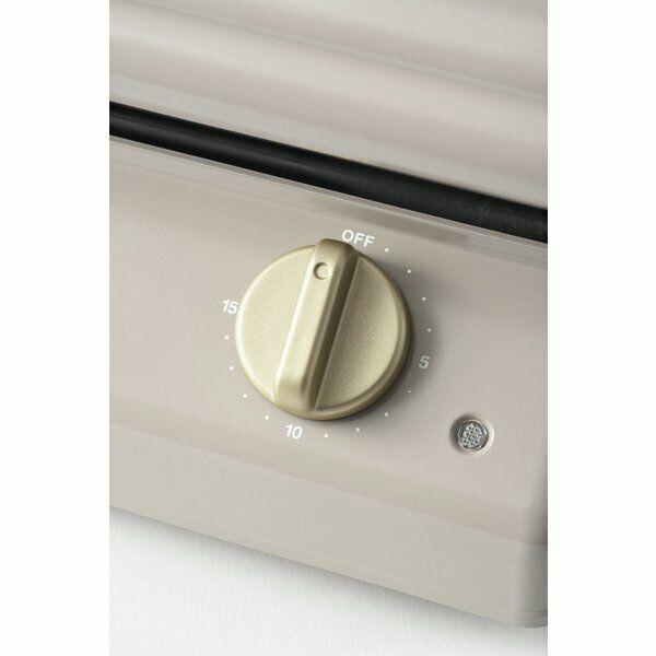 BRUNO BOE084-Greige Grill Sandwich Maker Double Bread NEW from JAPAN - Fresh Stock Dated February 2026