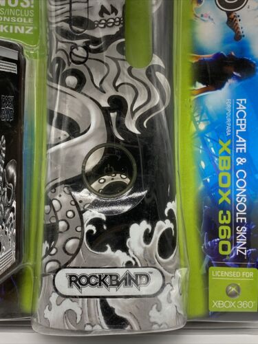 Mad Catz Xbox 360 Rockband Faceplate And Console Skin Factory Sealed Skull - Fresh Stock Dated December 2025