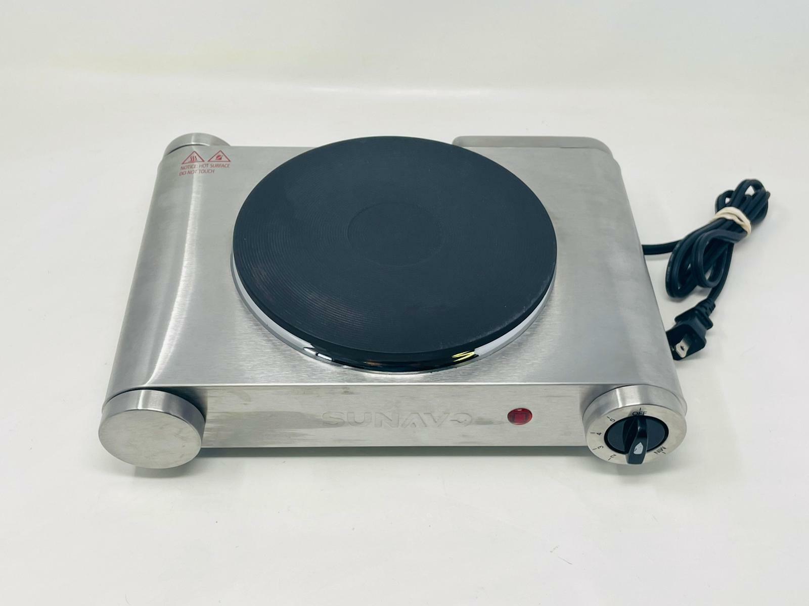 Sunavo Electric Single Hot Plate, CB-H11 - Fresh Stock Dated February 2026