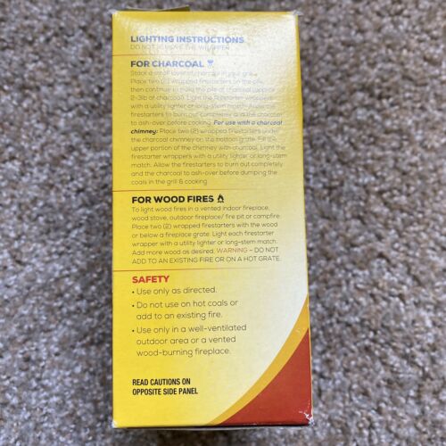 Duraflame Firestart Cubes 18 Pack,Fire Power for Grills, Smokers, Charcoal, Wood - Fresh Stock Dated December 2025