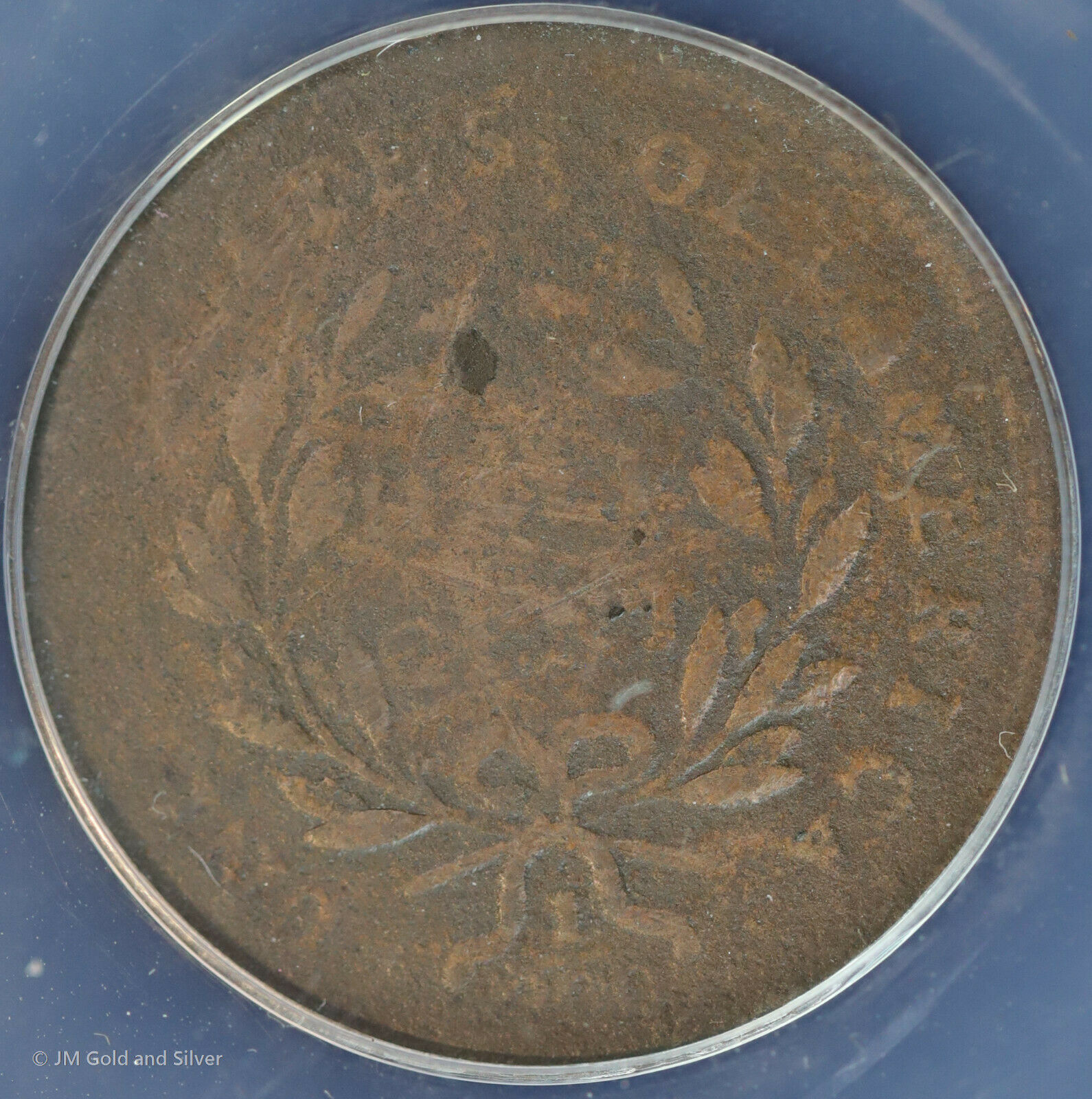 1797 1/2C Braided Hair Half Cent Plain Edge C-1 1 Above 1 ANACS Good 4 Details - Fresh Stock Dated December 2025