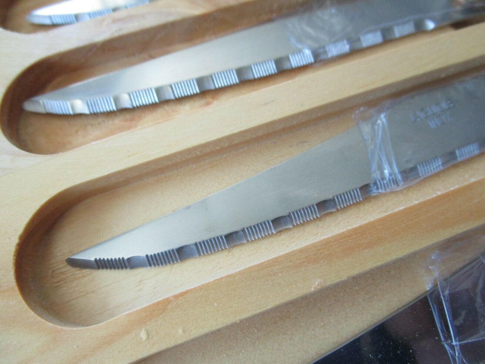 NEW Laguiole Steak Knives Set of 6 - Fresh Stock Dated January 2026
