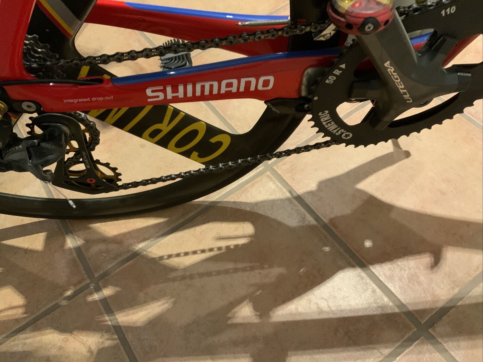 Wilier Time Trial bike US National UHC Team Twin Blade Ultegra & Corima Wheels - Fresh Stock Dated December 2025