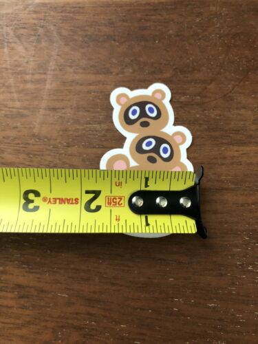 Animal Crossing Nook Vinyl Decal Sticker Nintendo 3” - Fresh Stock Dated February 2026