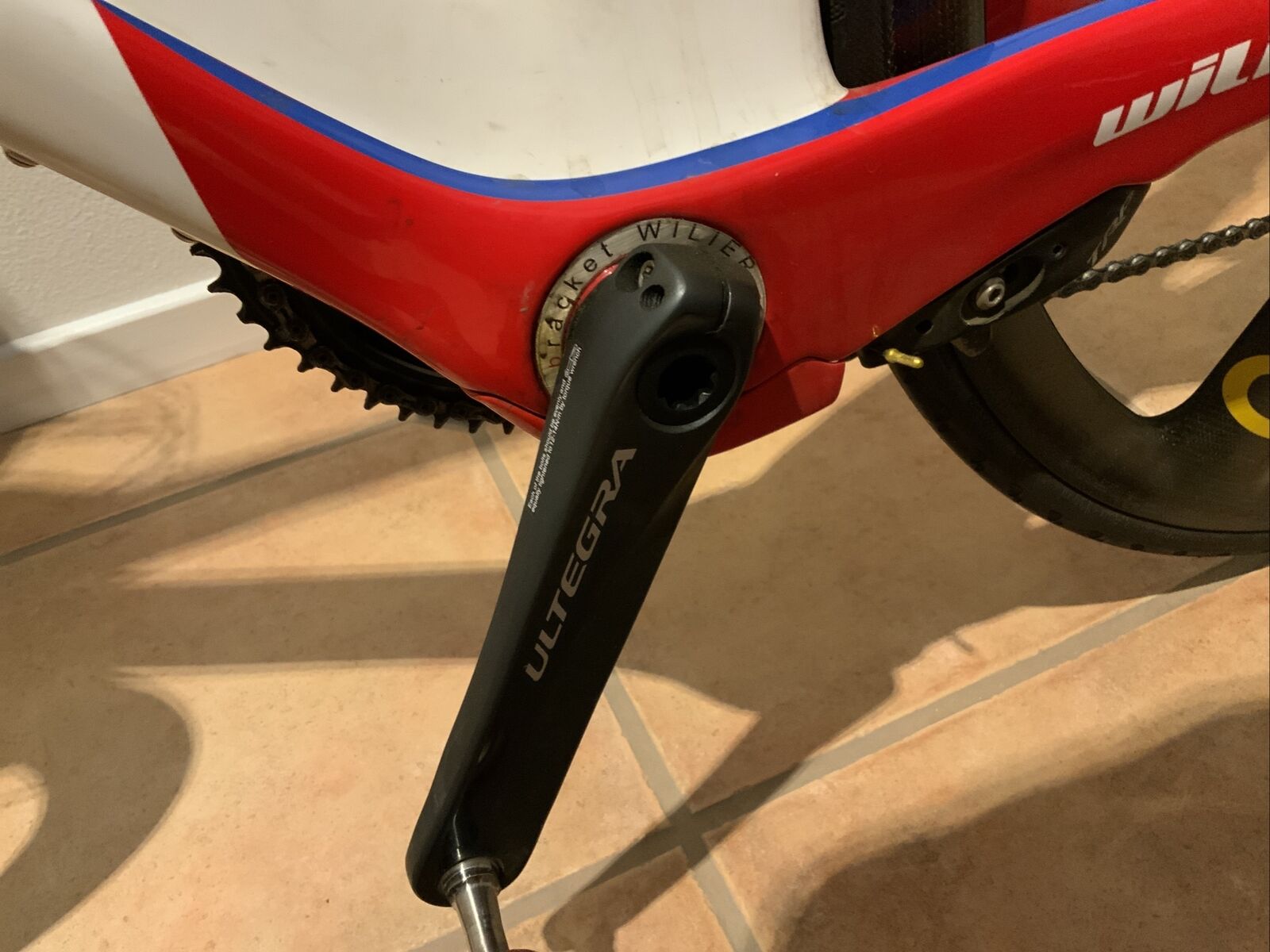 Wilier Time Trial bike US National UHC Team Twin Blade Ultegra & Corima Wheels - Fresh Stock Dated December 2025