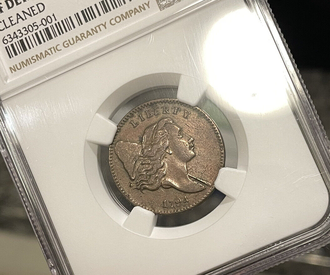 1794 NGC XF DETAILS CLEANED Liberty Cap Half Cent Normal Head - Fresh Stock Dated December 2025