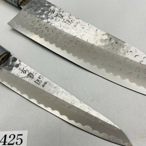 Unused Item  Lot of Two Japanese Chef's Kitchen Knives 関藤平 From Japan - Fresh Stock Dated January 2026