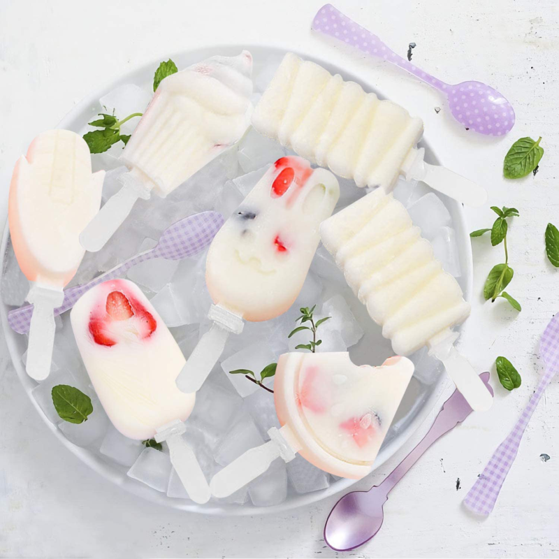 Moldes De Silicona Para Helados Paletas Hacer Helado Molde Maquina Reutilizable - Fresh Stock Dated February 2026