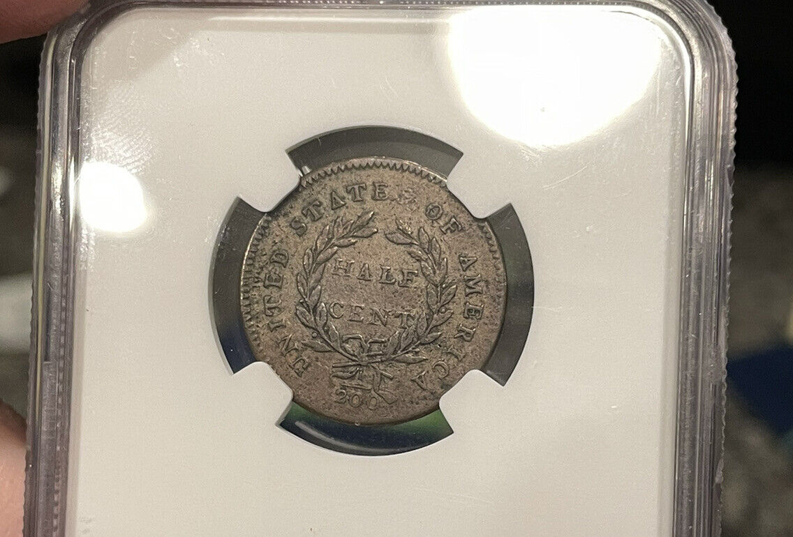 1794 NGC XF DETAILS CLEANED Liberty Cap Half Cent Normal Head - Fresh Stock Dated December 2025