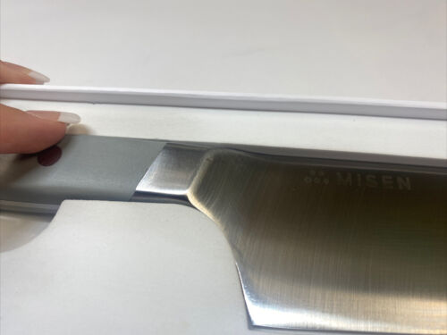 Misen Chef Knife 8 Inch Professional Kitchen Knife High Carbon Steel Ultra Sharp - Fresh Stock Dated January 2026