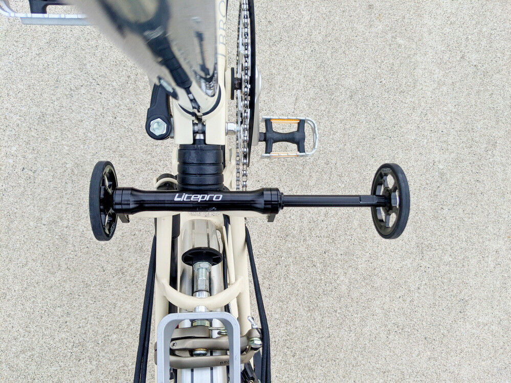 2018 Model Year Brompton M3R Ivory White Folding Bicycle - Fresh Stock Dated December 2025