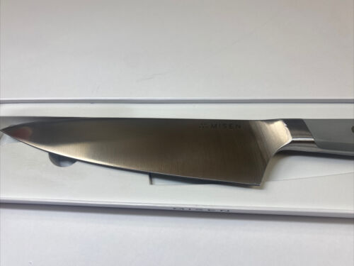 Misen Chef Knife 8 Inch Professional Kitchen Knife High Carbon Steel Ultra Sharp - Fresh Stock Dated January 2026