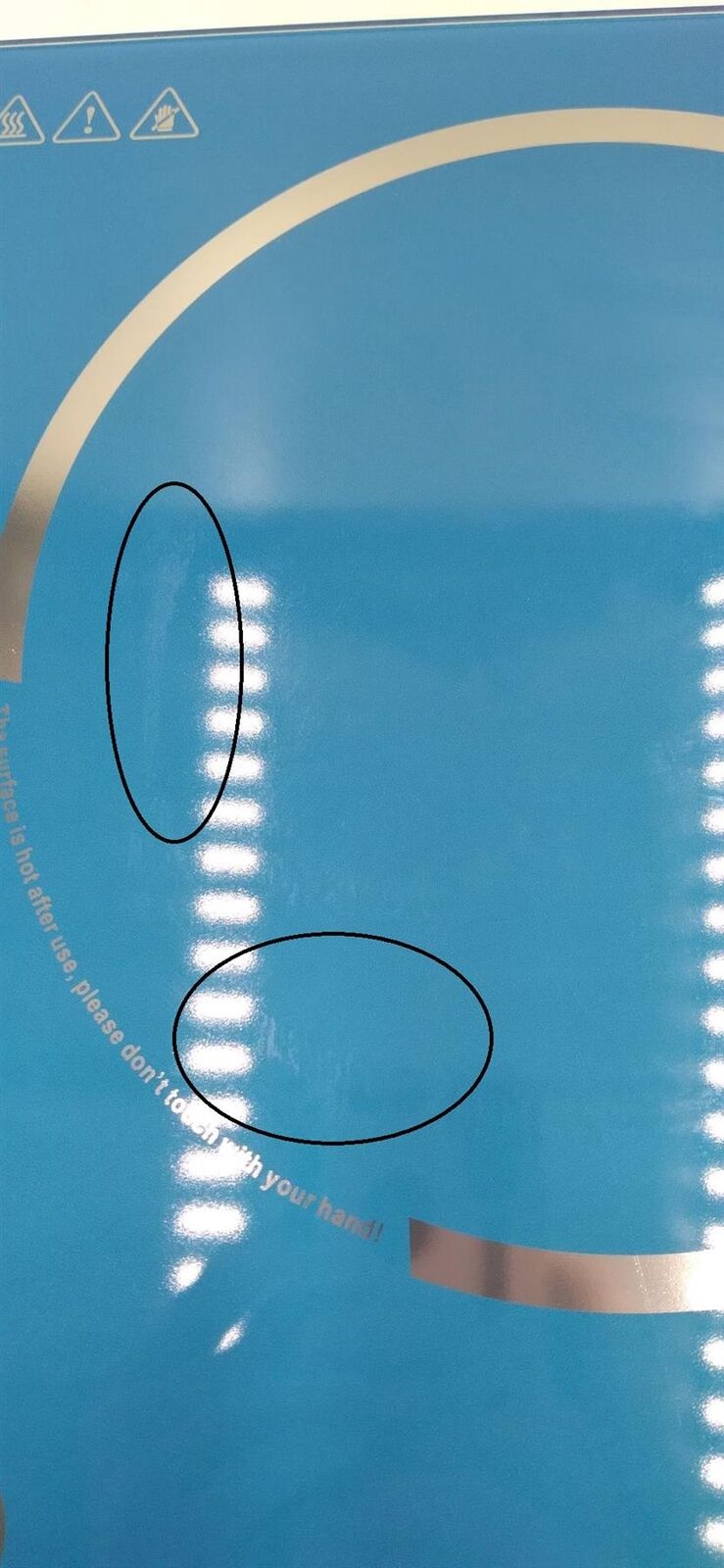 Kitchen HQ 1500-Watt Portable Induction Burner, Blue - Fresh Stock Dated February 2026