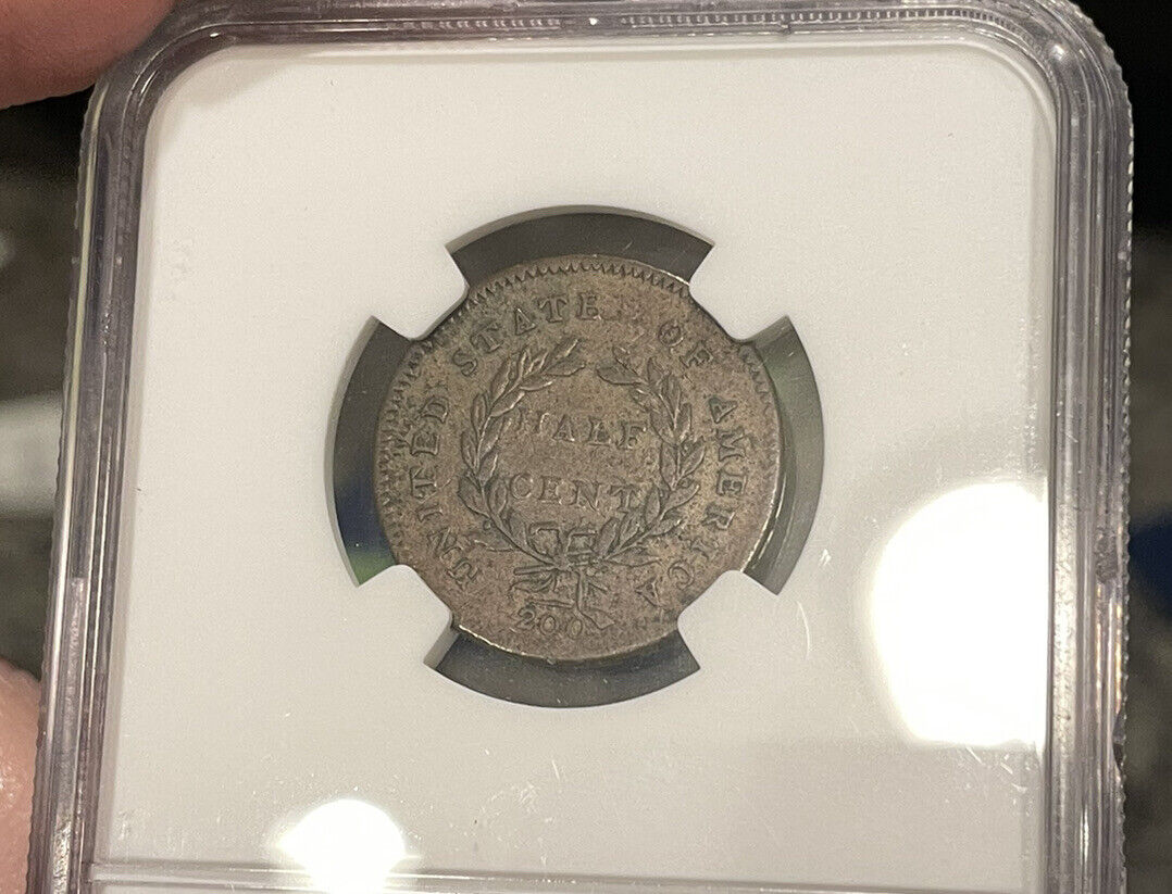 1794 NGC XF DETAILS CLEANED Liberty Cap Half Cent Normal Head - Fresh Stock Dated December 2025