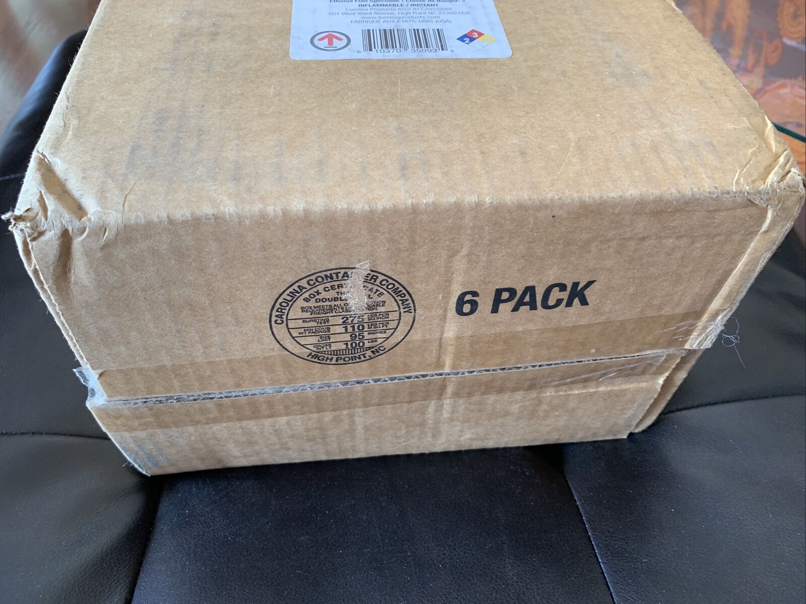 SMART FUEL 6 1-Bouteilles Liter Utilisez Uniquement Ventilation Internes 6 Pack - Fresh Stock Dated January 2026