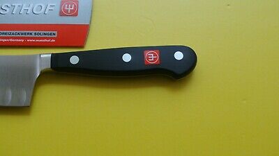 WUSTHOF  classic 5 inch COOK'S SANTOKU KNIFE  new PEtec #4182/14cm solingen - Fresh Stock Dated January 2026