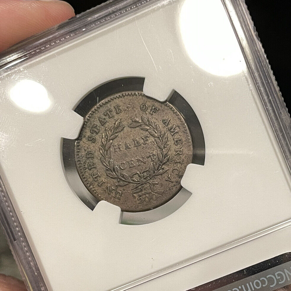 1794 NGC XF DETAILS CLEANED Liberty Cap Half Cent Normal Head - Fresh Stock Dated December 2025