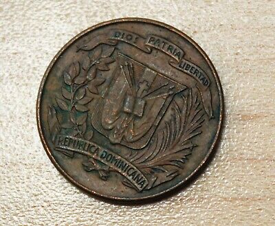 1947 Dominican Republic 1 Centavo - Fresh Stock Dated December 2025