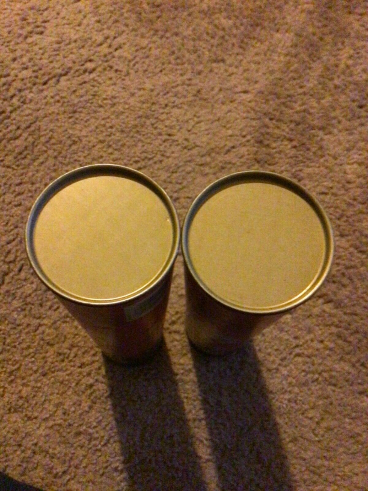 2 vintage cans of Seymour color flame crystals NEVER OPENED NEVER USED - Fresh Stock Dated December 2025