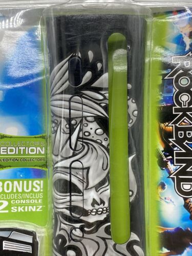 Mad Catz Xbox 360 Rockband Faceplate And Console Skin Factory Sealed Skull - Fresh Stock Dated December 2025