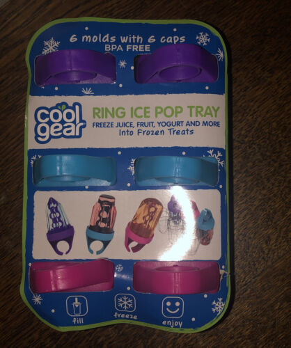 Cool Gear Ring Ice Pop Molds - Fresh Stock Dated February 2026