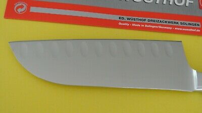 WUSTHOF  classic 5 inch COOK'S SANTOKU KNIFE  new PEtec #4182/14cm solingen - Fresh Stock Dated January 2026