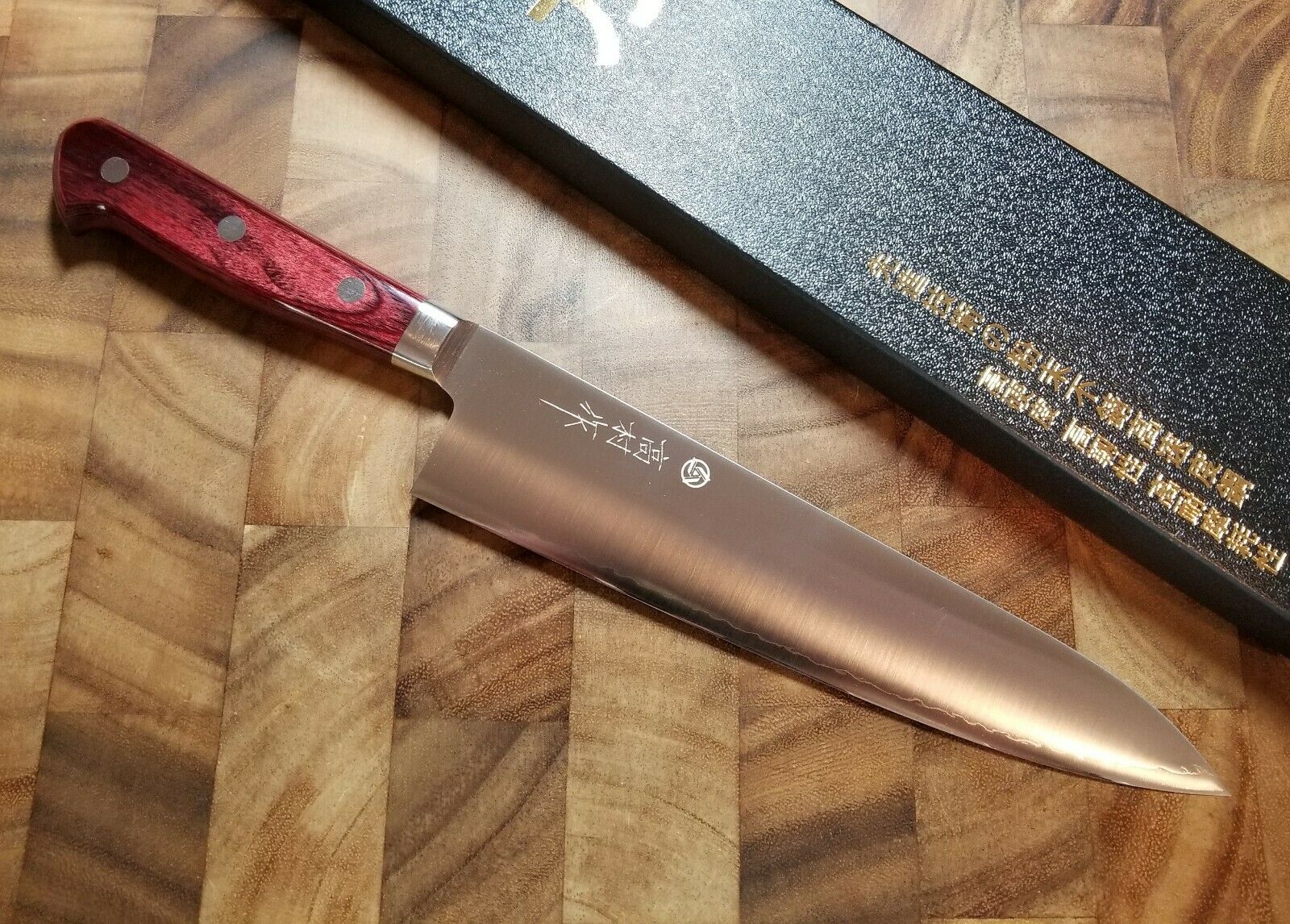 Takamura Migaki 210mm Gyuto Japanese Chef's Knife - R2/SG2 Powdered Steel - Fresh Stock Dated January 2026