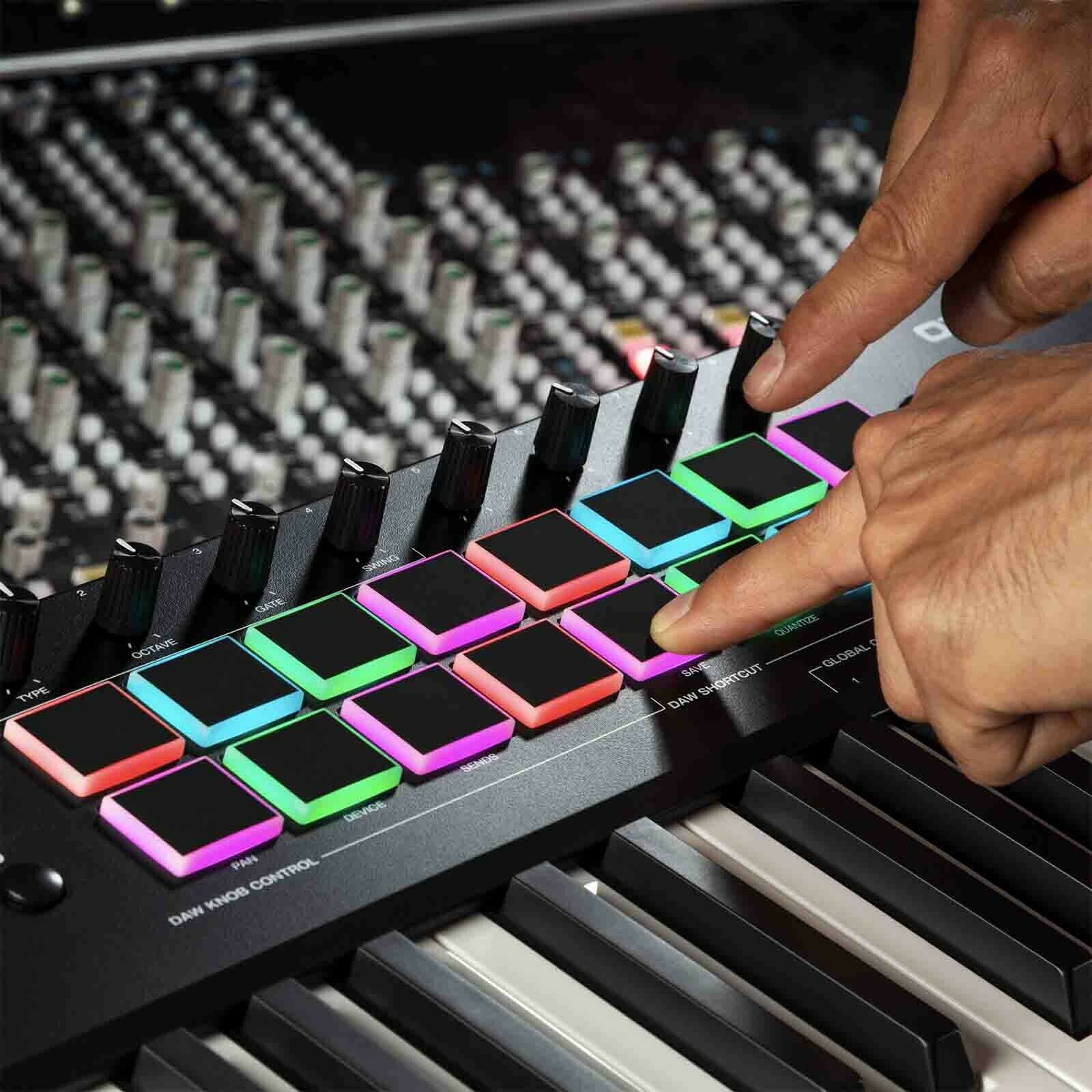 M-Audio Oxygen Pro 61 61-Key USB MIDI Performance Keyboard Controller - Fresh Stock Dated December 2025