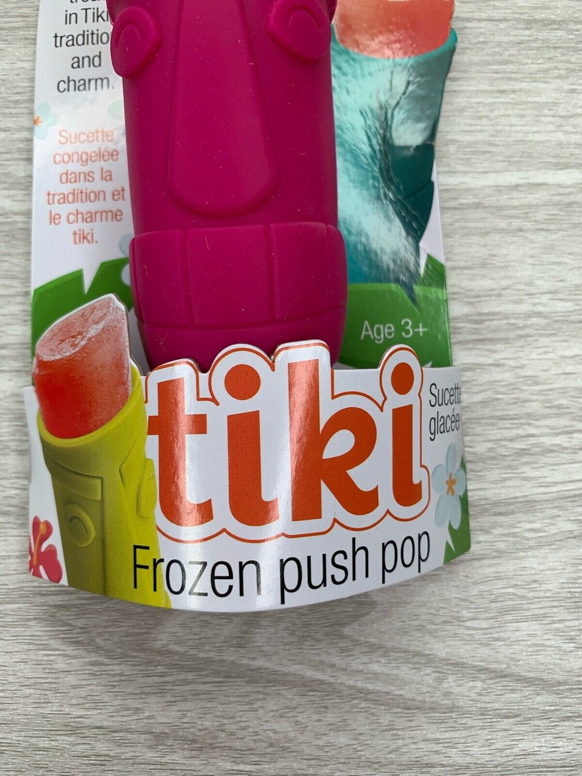 Joie Tiki Frozen Push Pop Mold Silicone Easy Clean Fun Kitchy - Fresh Stock Dated February 2026