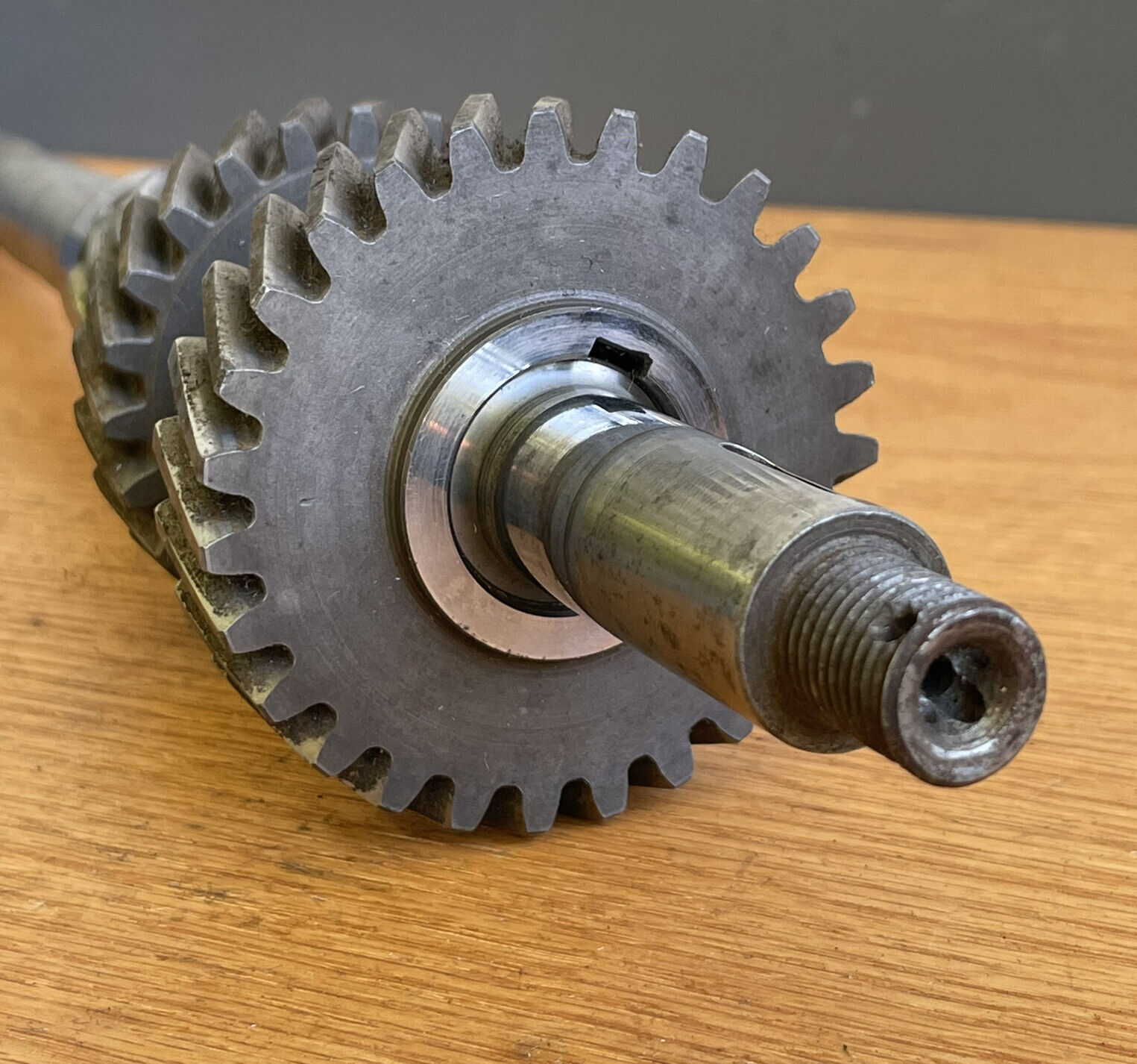 Porsche 356 Transmission Main Shaft Input Rod MAINSHAFT 741 Transaxle 3/63 Date - Fresh Stock Dated December 2025