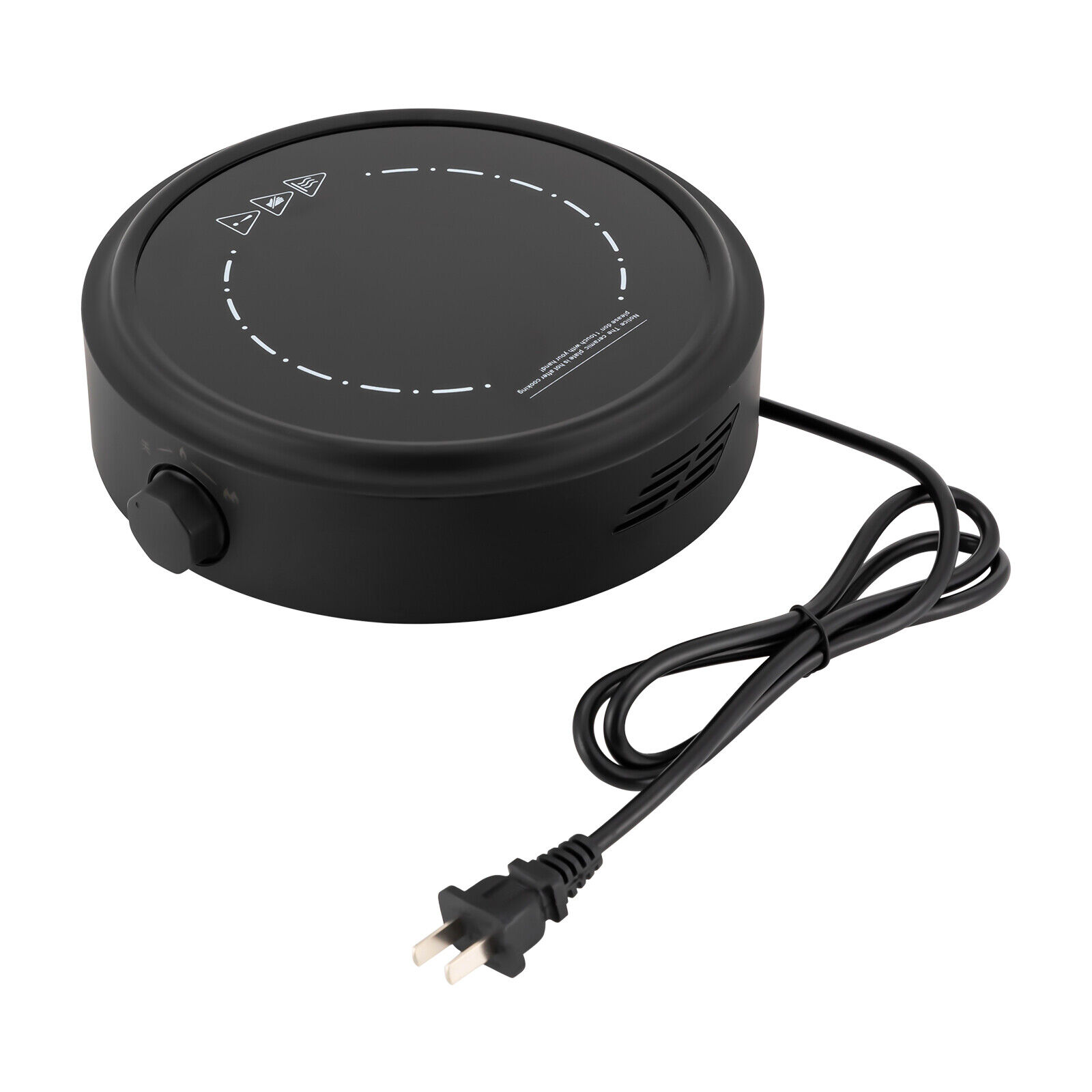 800W Electric Mini Stove Hot Plate Multifunctio Coffee Tea Heater Black / White - Fresh Stock Dated February 2026