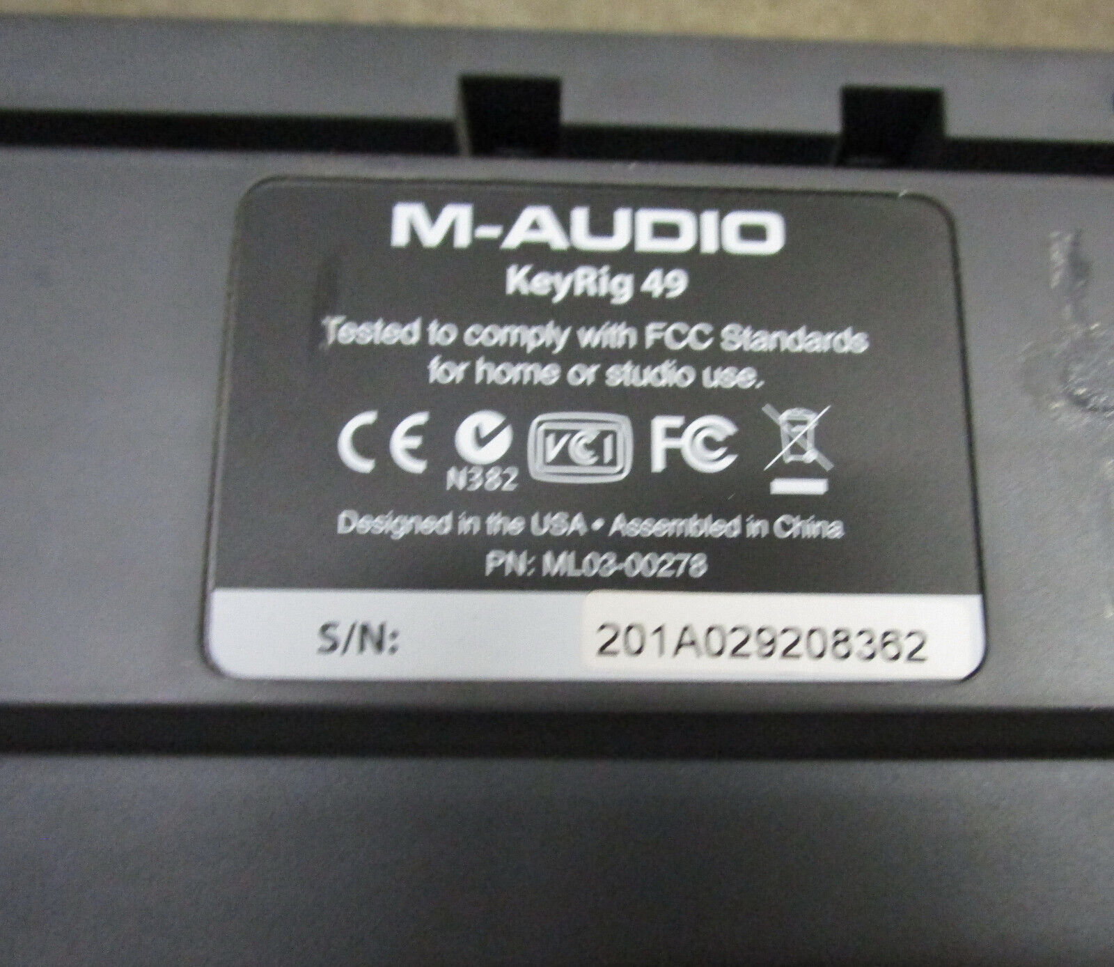 M-Audio Keyrig 49! NO Reserve!! - Fresh Stock Dated December 2025