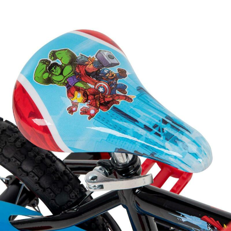 Marvel Avengers 12-Inch Boys Bike Kids, Gray Silver Male 52481 steel rims - Fresh Stock Dated January 2026