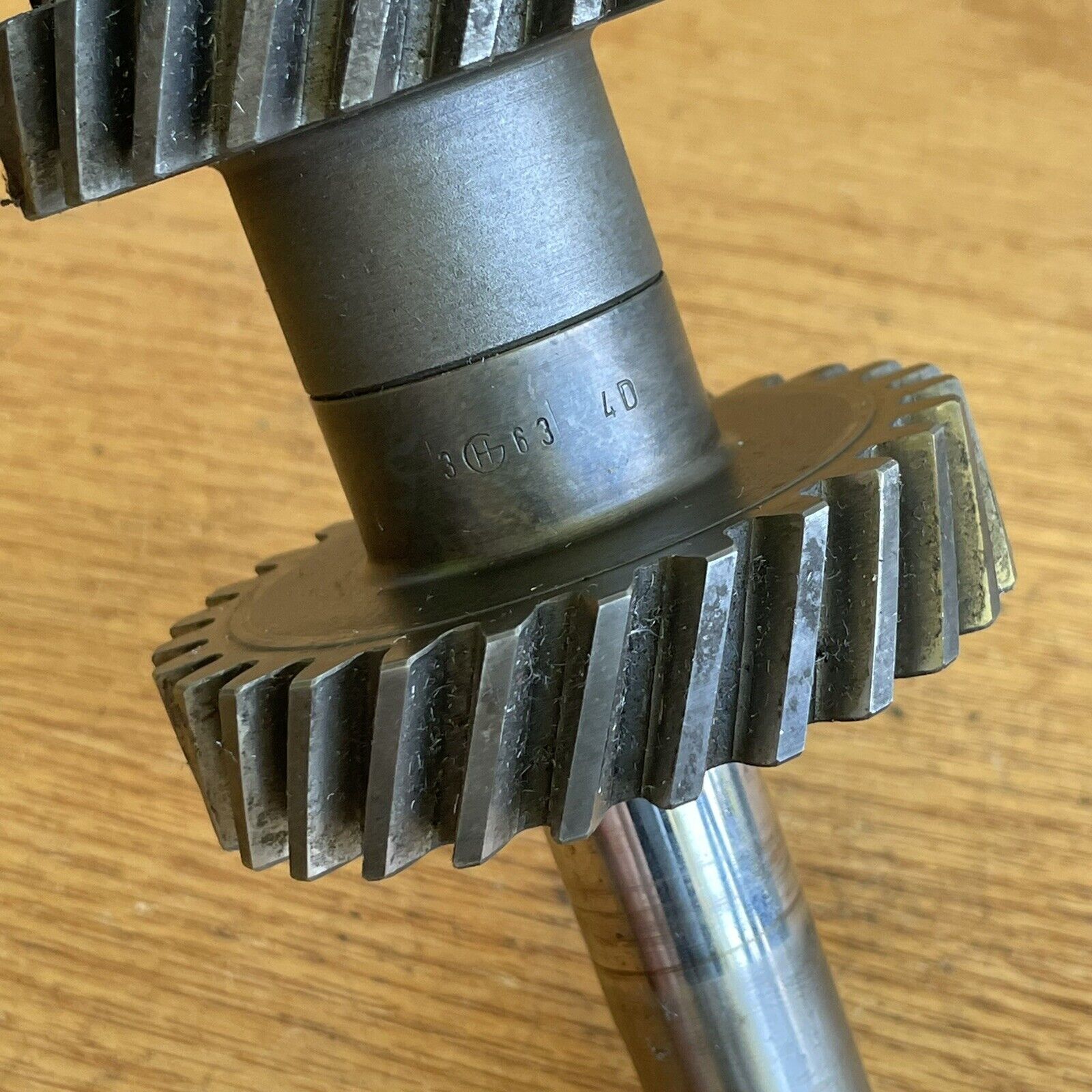 Porsche 356 Transmission Main Shaft Input Rod MAINSHAFT 741 Transaxle 3/63 Date - Fresh Stock Dated December 2025